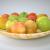 apples in a wooden plate 3d model vizpark