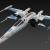 Xwing fighter star wars 3d model turbosquid