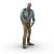 3d model zombie