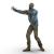3d model zombie animated