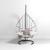 chair hammock 3d model turbosquid