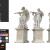 concrete statues scanned 3d model turbosquid