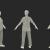 doctor 3d model wireframe rigged turbosquid