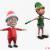 christmas cartoon collection 3d models turbosquid