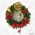 modern christmas wreath 3d model turbosquid