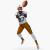football player passing the ball 3d model turbosquid