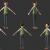 full body cartoon man rigged 3d model turbosquid