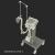 ventilator with mask 3d model turbosquid