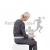 old woman sitting 3d model renderpeople