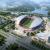 sports stadium with park and buildings 3d model 3dexport