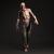 3d model of a zombie
